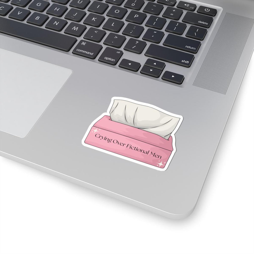 Crying Over Fictional Men Sticker